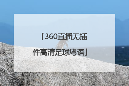 「360直播无插件高清足球粤语」360直播无插件高清cctv5